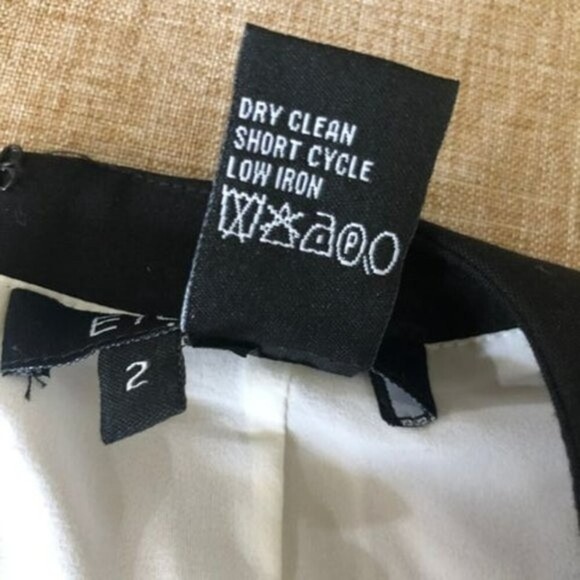 Etcetera White Tan Colorblock Sleeveless Dress Size 2 - Picture 6 of 7